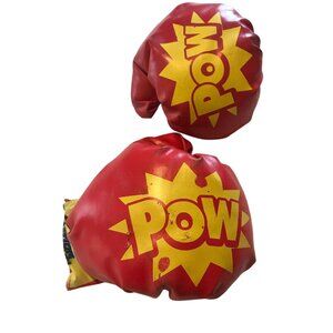 Vintage Action Sports Toy Boxing Glove - POW Slip On - Boxer Costume